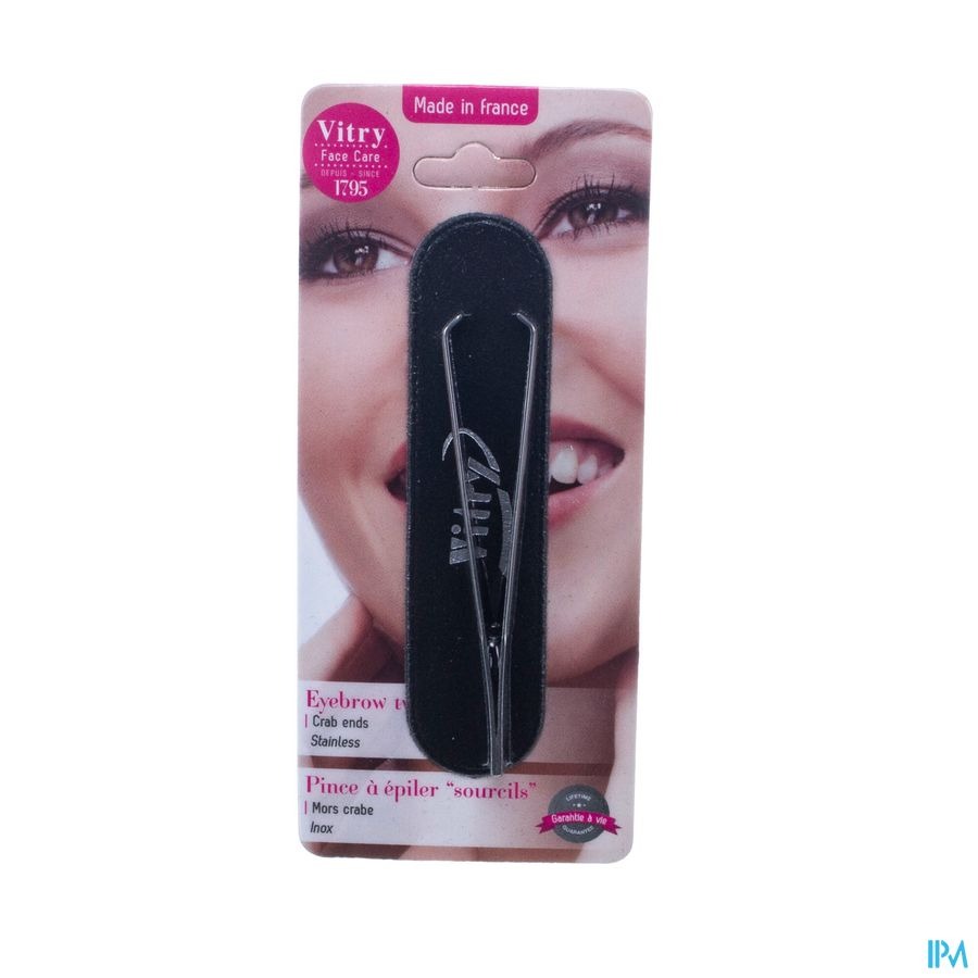 Vitry Classic Pince Epiler "crabe" Pt 1020