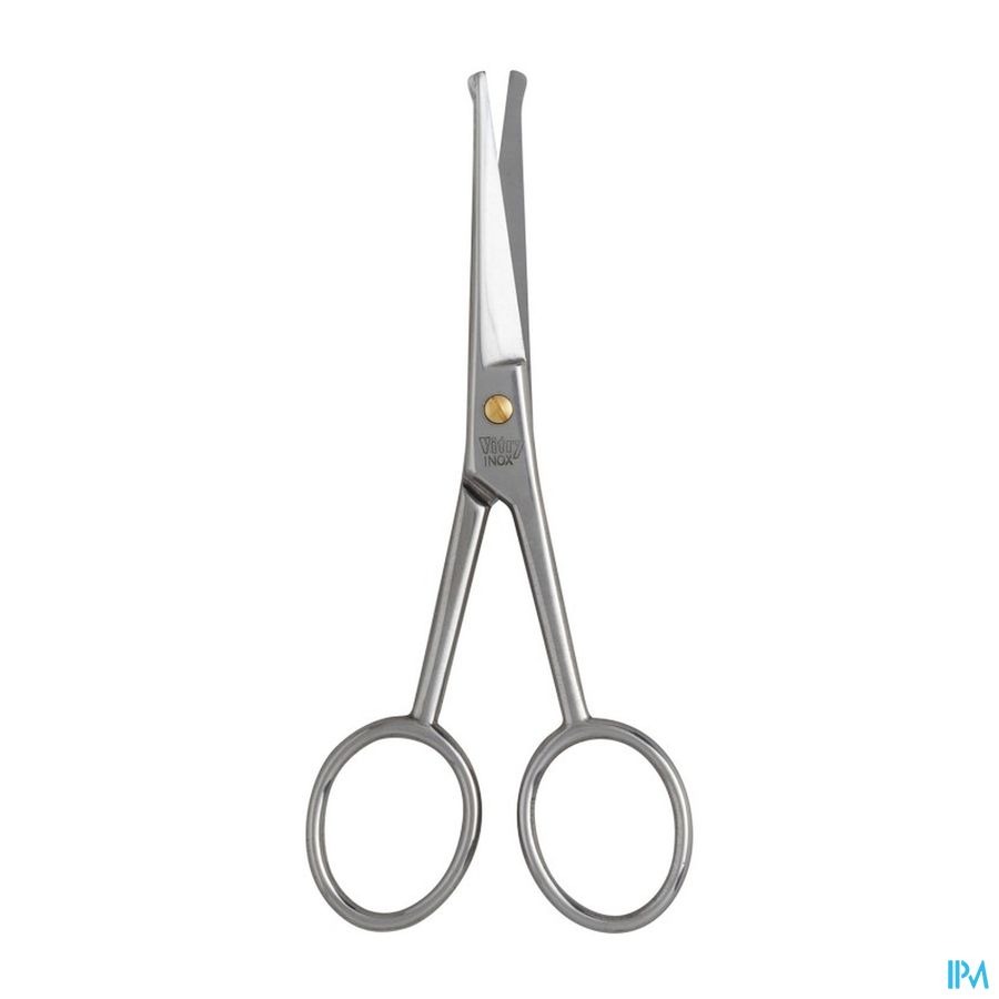 Ciseaux Poils Du Nez Inox Brillants