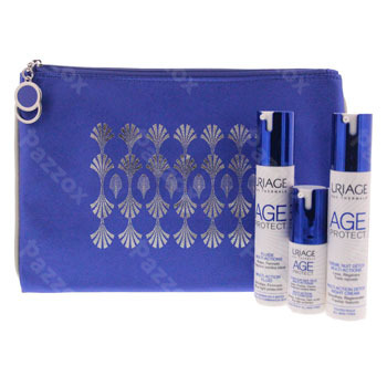 Uriage Age Protect Multi Action Geschenkpakket + Gratis Toilettas