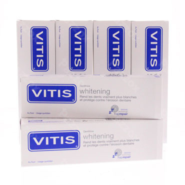 Vitis Whitening Tandpasta Voordeelpakket 6x75ml