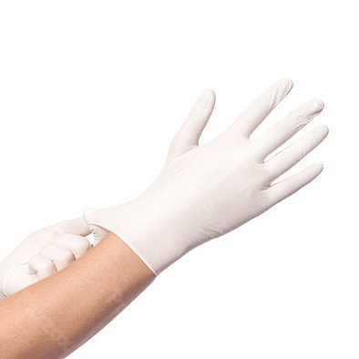 Handschoenen Klinion Nitril Large Poedervrij Wit 150 Stuks