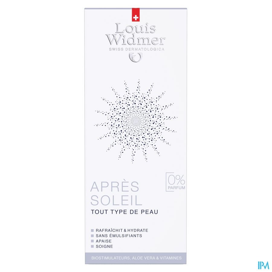 Louis Widmer Sun After Sun Lotion Sans Parfum 150ml