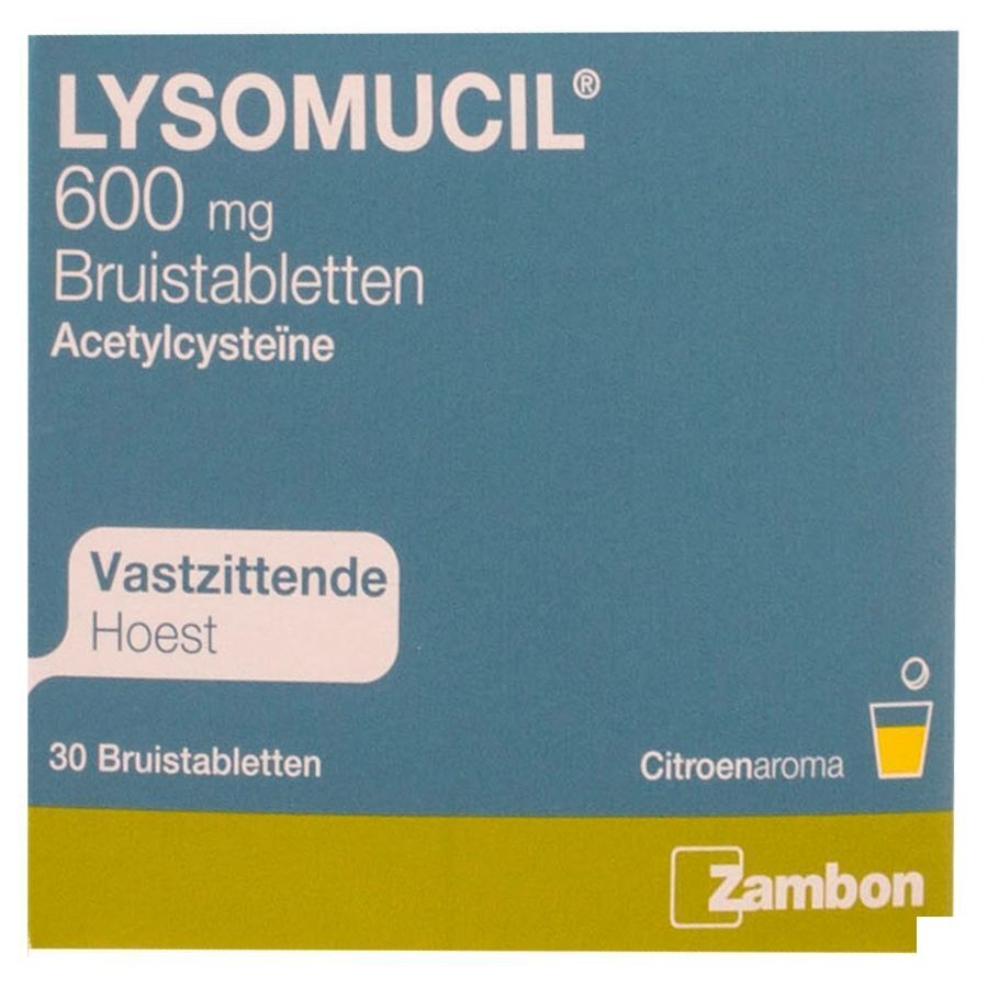 Lysomucil 600mg 30 Bruistabletten