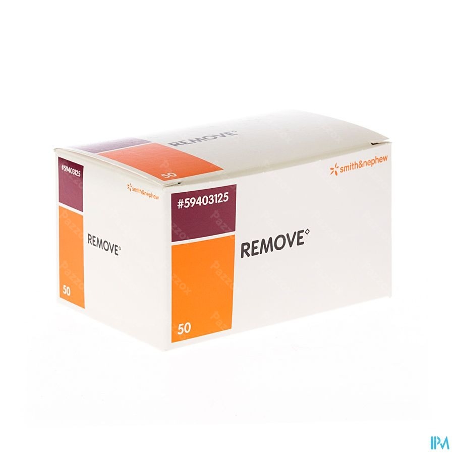 Remove Lingettes Nettoyantes Pour Résidus Adhésifs 50 Pièces