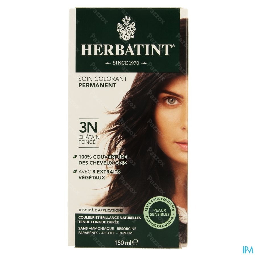 Herbatint Chatain Fonce 3n 150ml