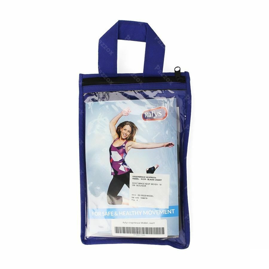 Rafys Vingerbrace Neop. Blauw Middel 19,0cm 220