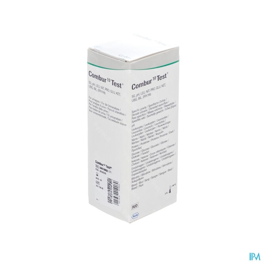 Combur 10 Test Strips 100 04510062171