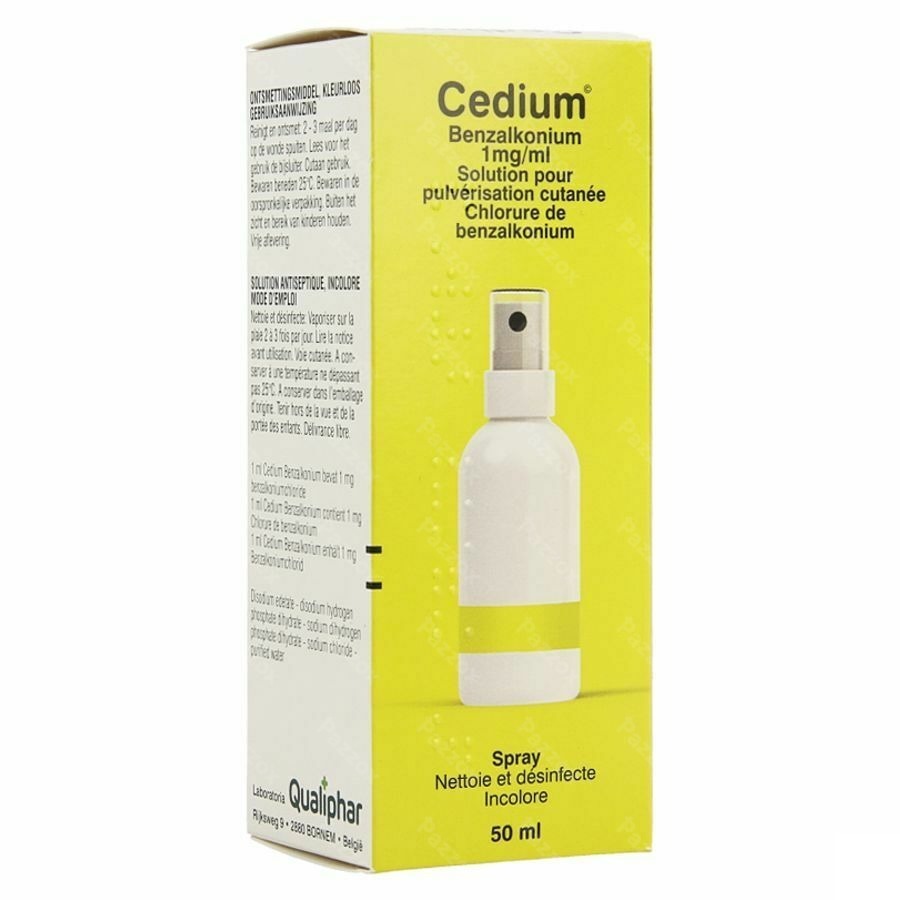 Cedium Benzalkonium Spray 50ml