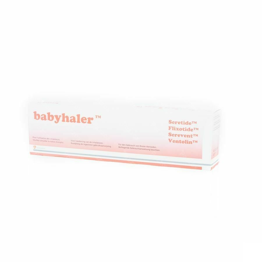 Babyhaler Inhalatiekamer+masker Bb 2 Kleppen