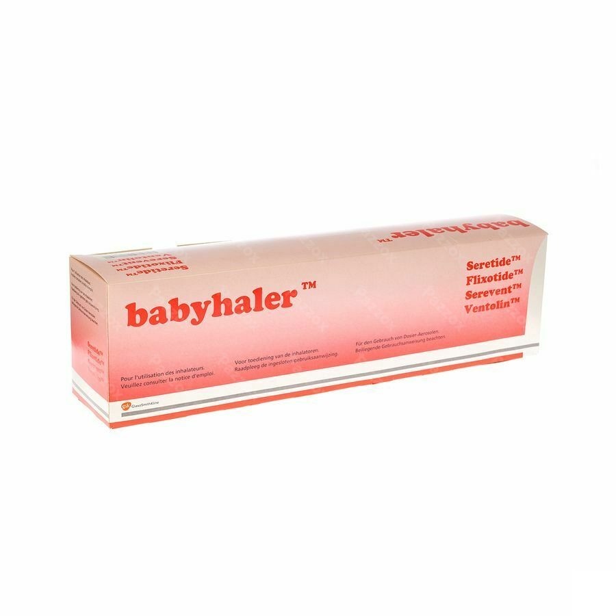 Babyhaler Inhalatiekamer+masker Bb 2 Kleppen