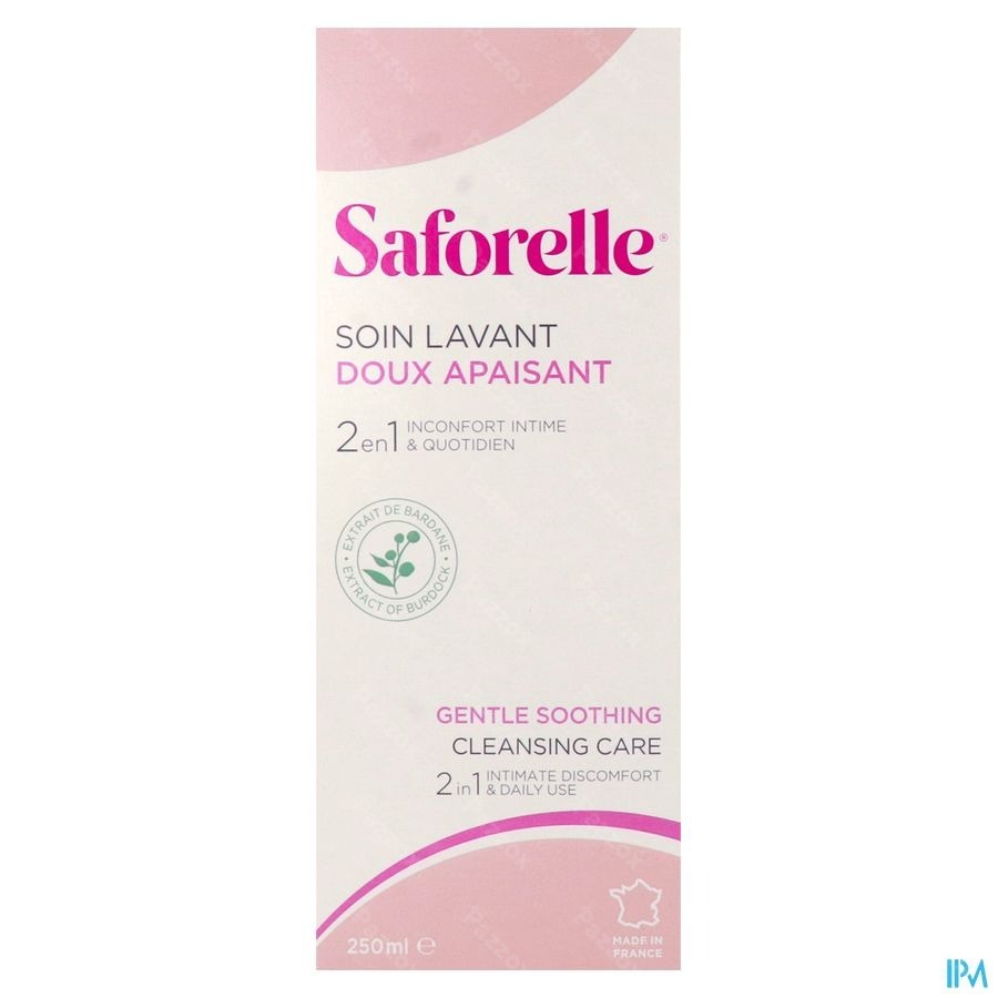 Saforelle Soin Lavant Doux Sol Fl 250ml