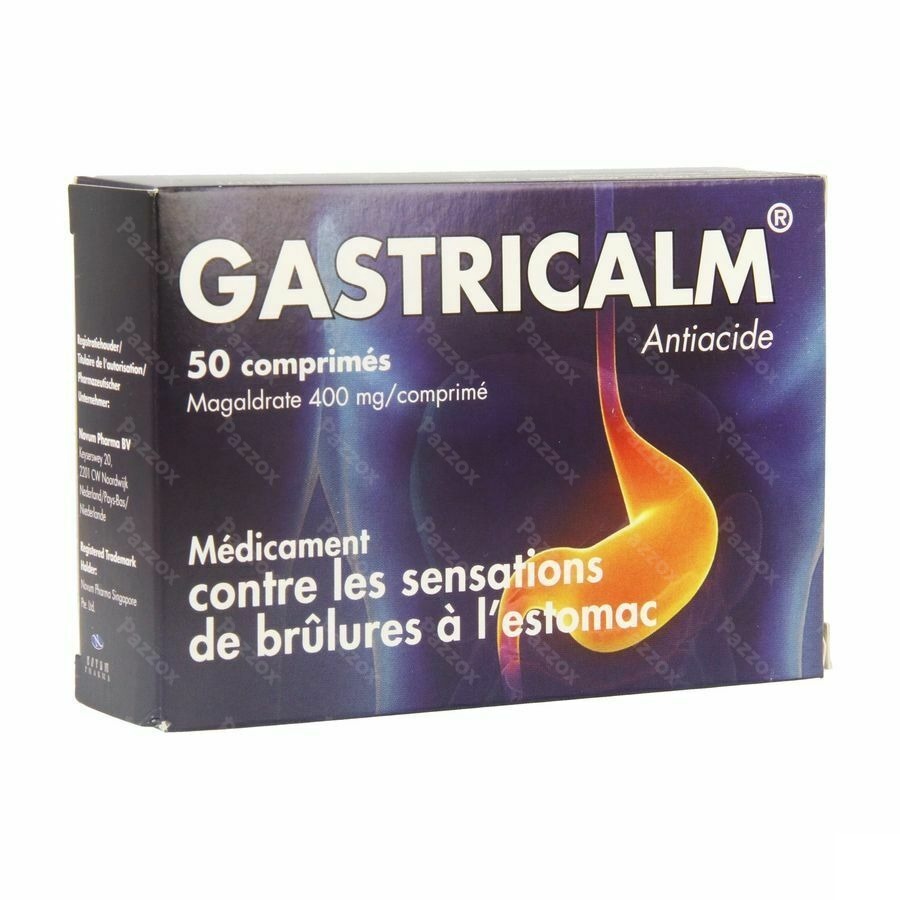 Gastricalm Comp 50 X 400mg