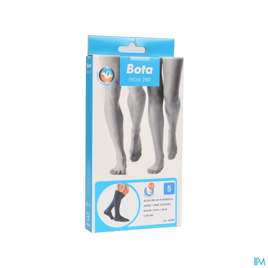 Bota Relax 280 Bas Jarret Bleu N5 2