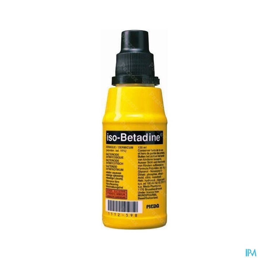 Iso-Betadine Dermique 10% 125ml