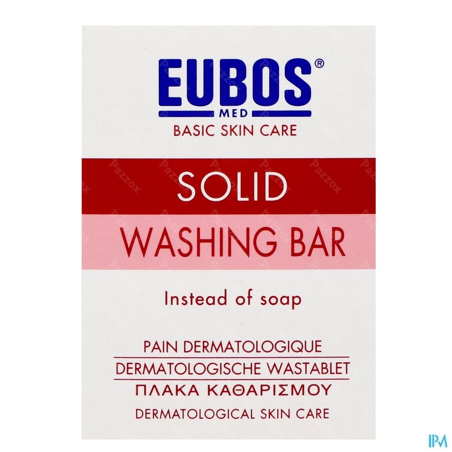 Eubos Compact Zeep Dermato Roze Parf 125g