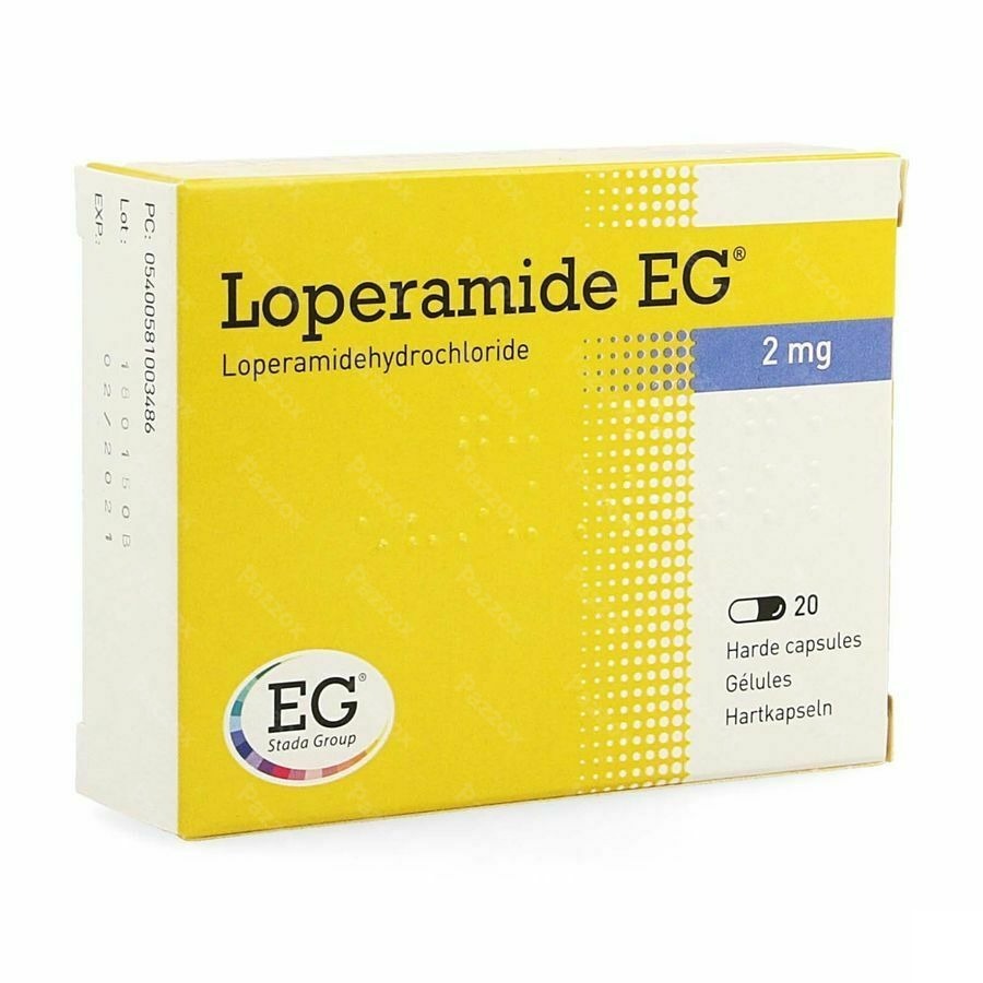 Loperamide Eg Caps  20x2mg