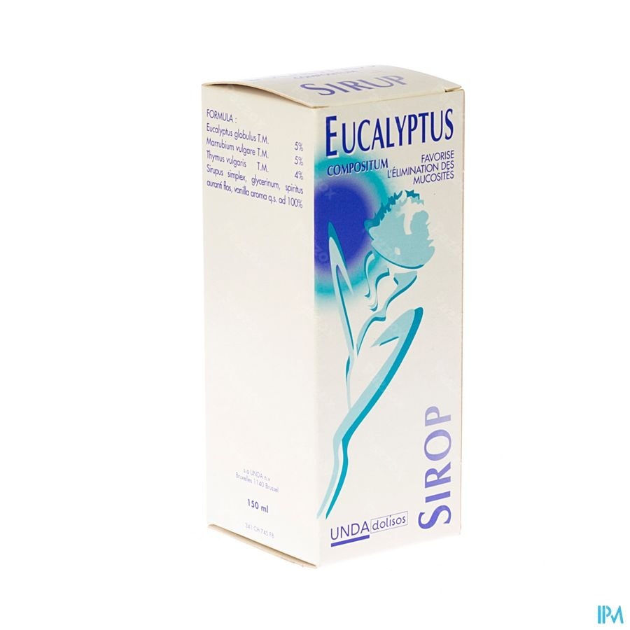 Eucalyptus Sirop 150ml Unda