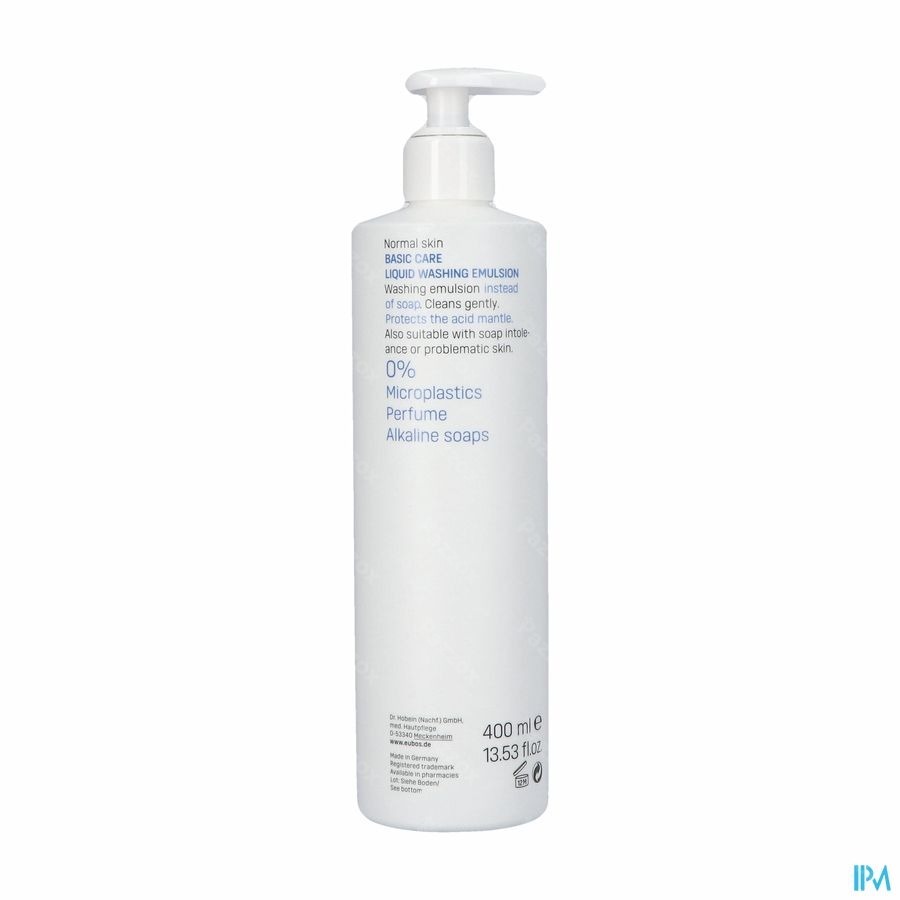 Eubos Savon Liquide Bleu N/parf 400ml