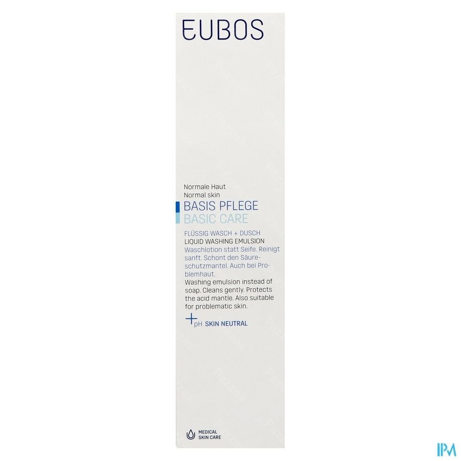 Eubos Savon Liquide Bleu N/parf 400ml
