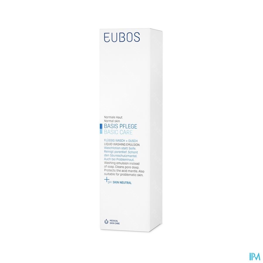 Eubos Savon Liquide Bleu N/parf 400ml