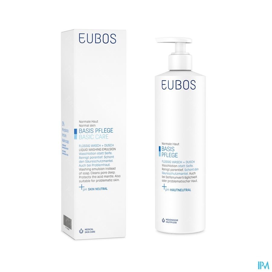 Eubos Savon Liquide Bleu N/parf 400ml