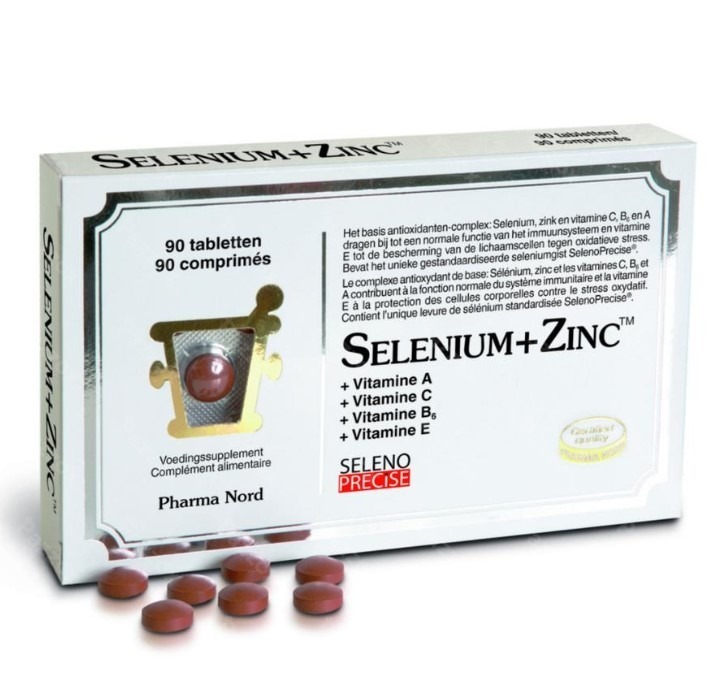 Pharma Nord Selenium + Zinc 90 Comprimés