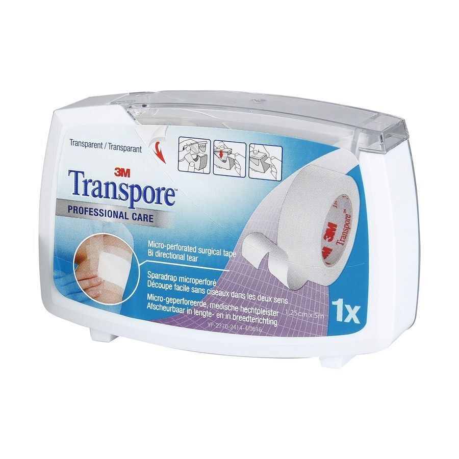 Transpore N/deroul 12,5mmx5m 1527p-0sd