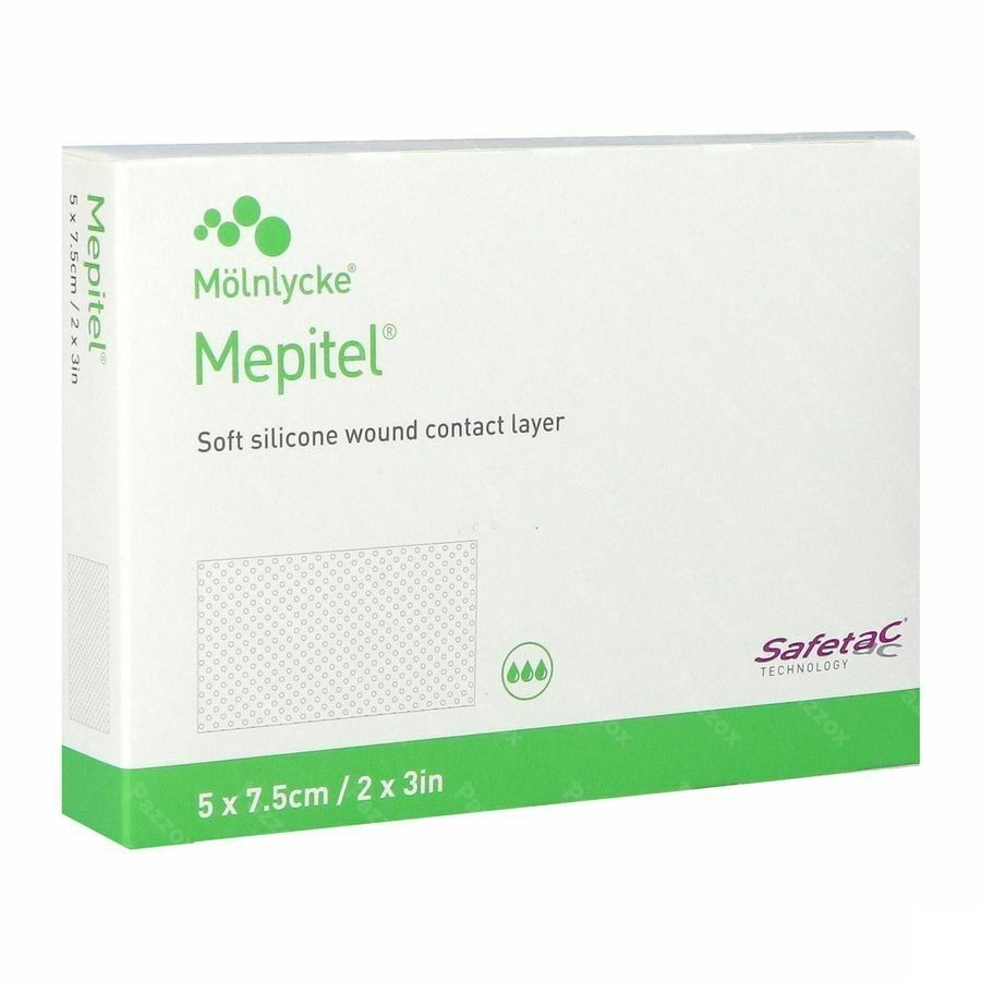 Mepitel Ster 5,0cmx 7,5cm 10 290510
