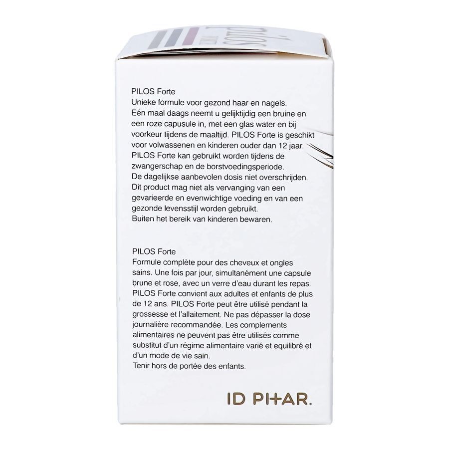 Pilos Forte Voedingssupplement Haar en Nagels 2x30 Capsules