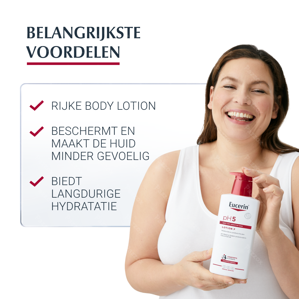 Eucerin pH5 Rijke Bodylotion F Zeer Droge en Gevoelige Huid 400ml