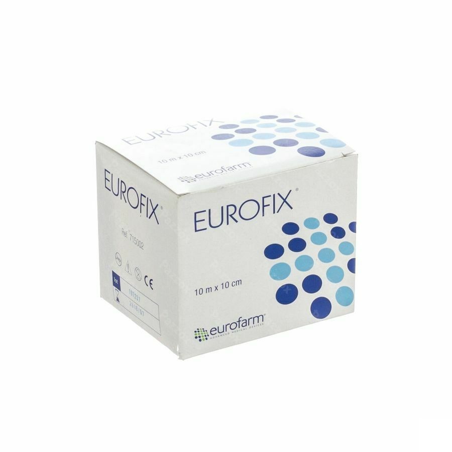 Eurofix 10cmx10m Fixation N/woven Pansement