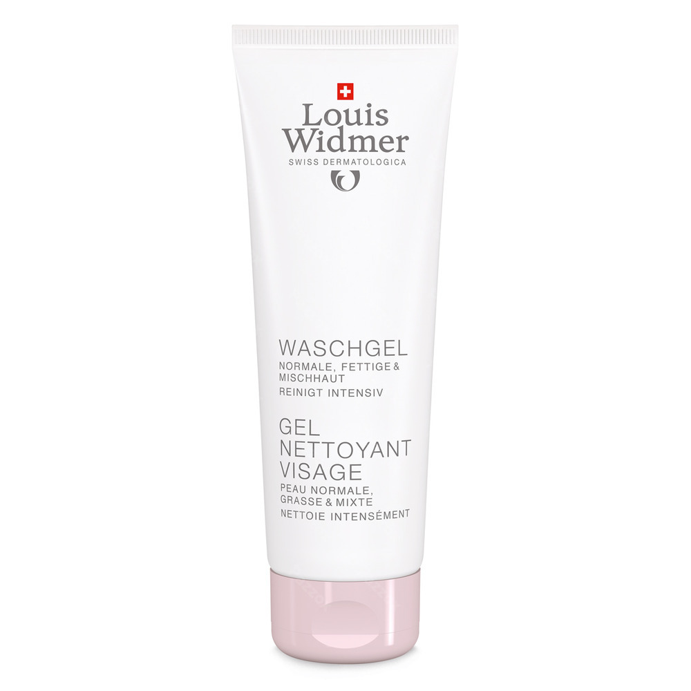 Louis Widmer Wash Gel Gezicht Zonder Parfum 125ml