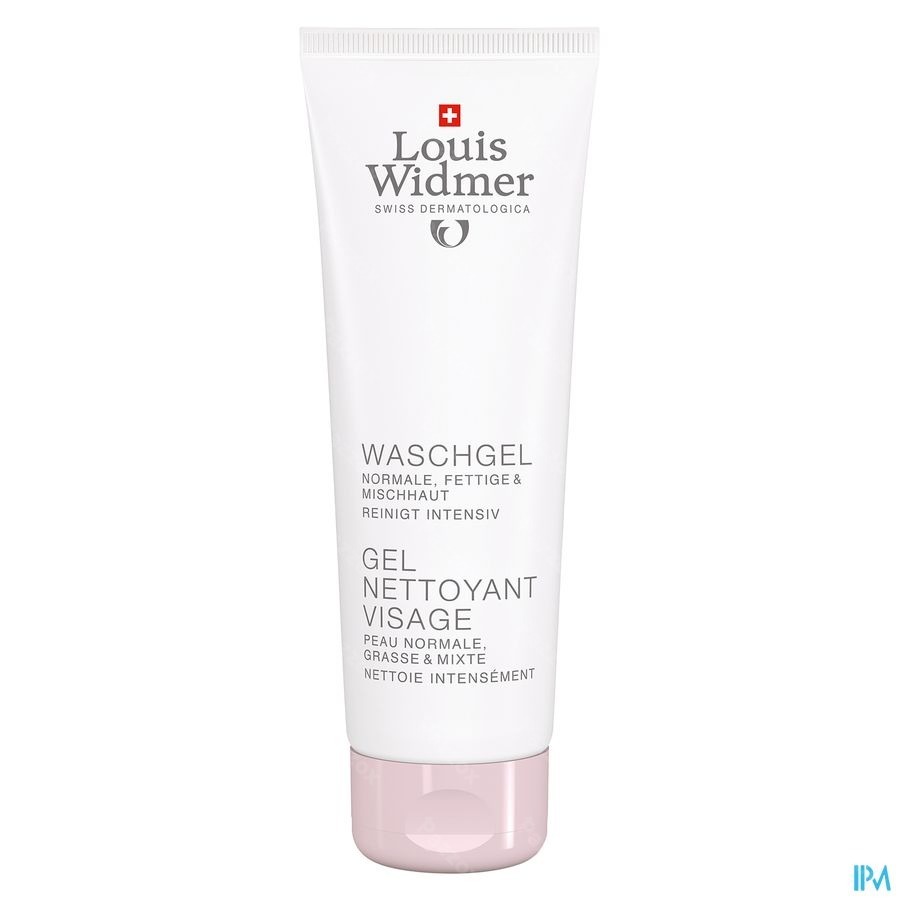 Louis Widmer Wash Gel Gezicht Zonder Parfum 125ml