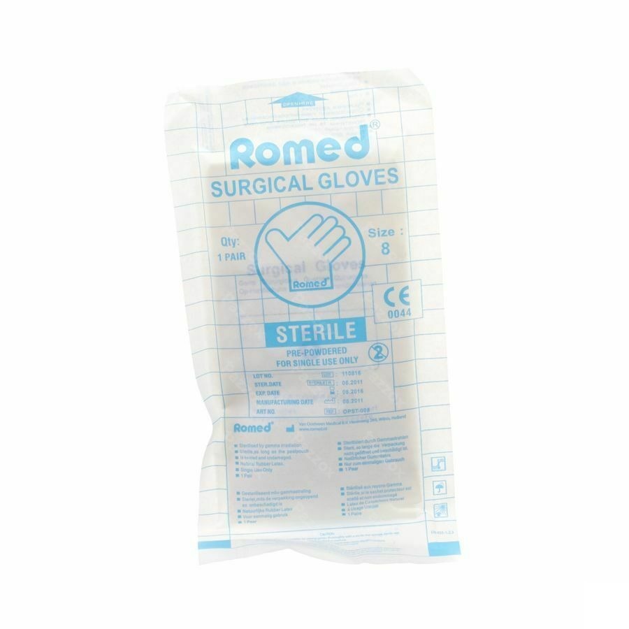 Gants Chirurg Latex Jetable Large 2 Pontos