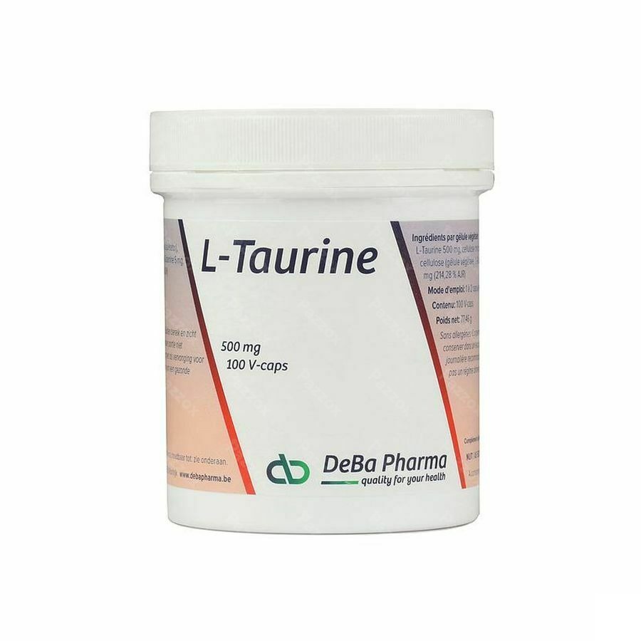 DeBa Pharma L-Taurine 100 Capsules