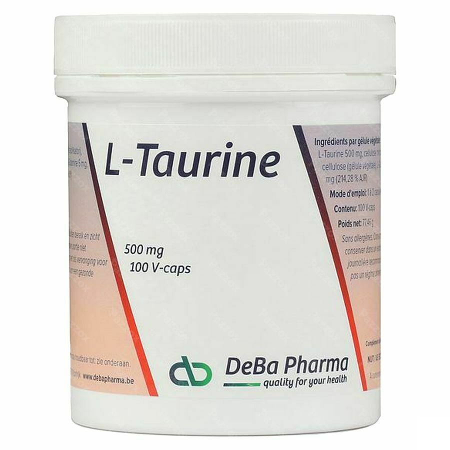 DeBa Pharma L-Taurine 100 Capsules