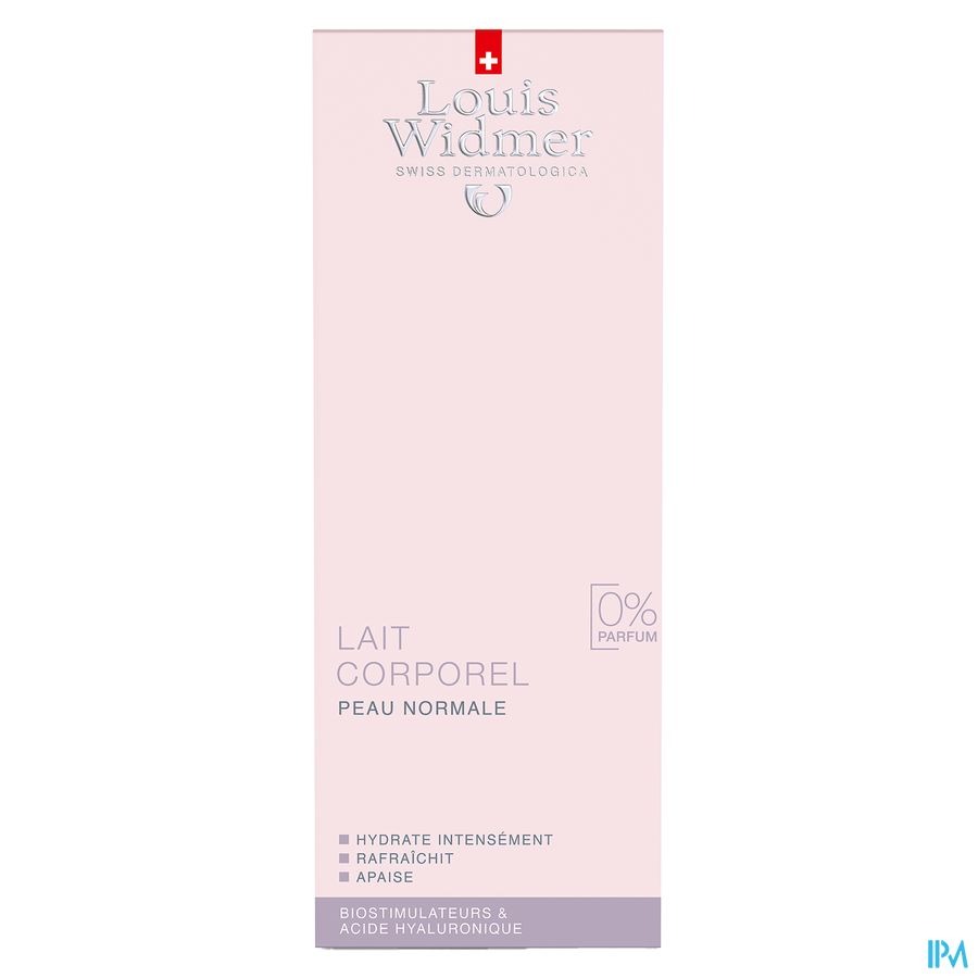 Louis Widmer Lait Corporel Sans Parfum 200ml