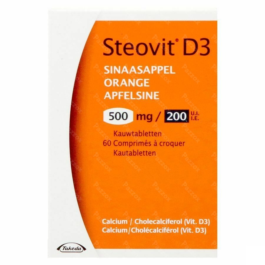 Steovit D3 500mg/200ie Comp 60