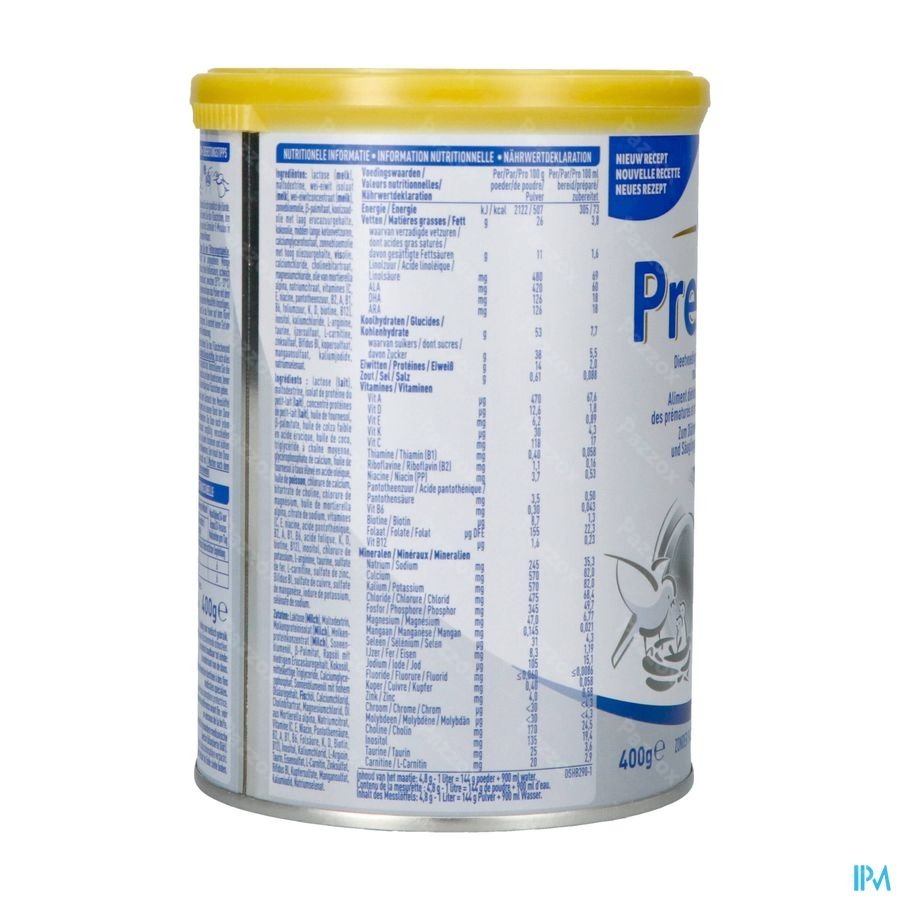 PreNan Stage 2 Zuigelingenmelk Baby Laag Geboortegewicht 400g