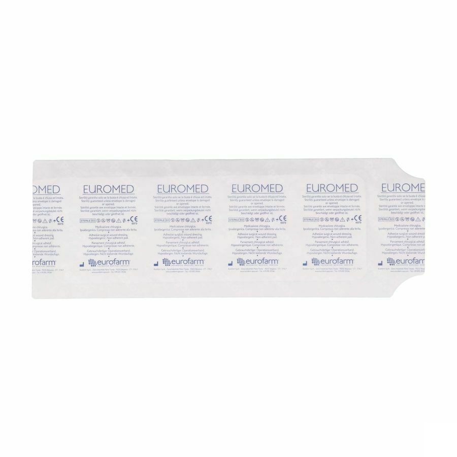 Euromed 10x30cm 1 Pansement D'ile Adh Steril