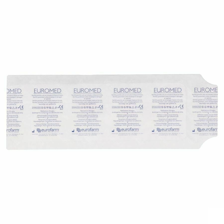 Euromed 10x30cm 1 Pansement D'ile Adh Steril