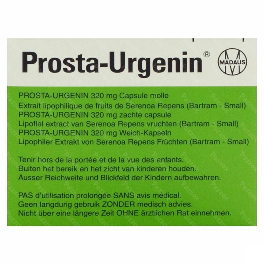 Prosta Urgenin Caps 30 X 320mg