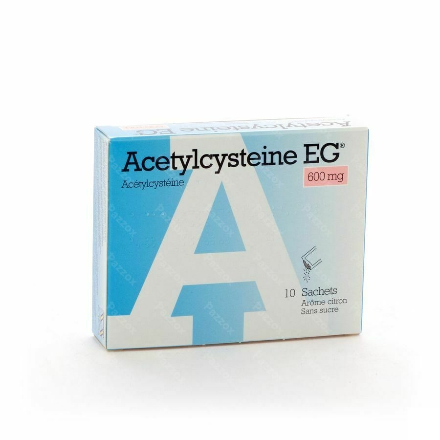 Acetylcysteine EG Sach 10X600Mg