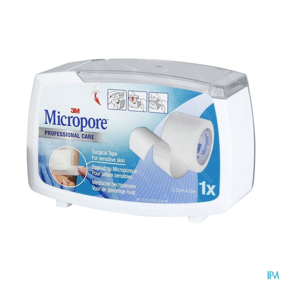 Micropore 3m Tape Refill 25,0mmx5m Rol 1 1530p-1s