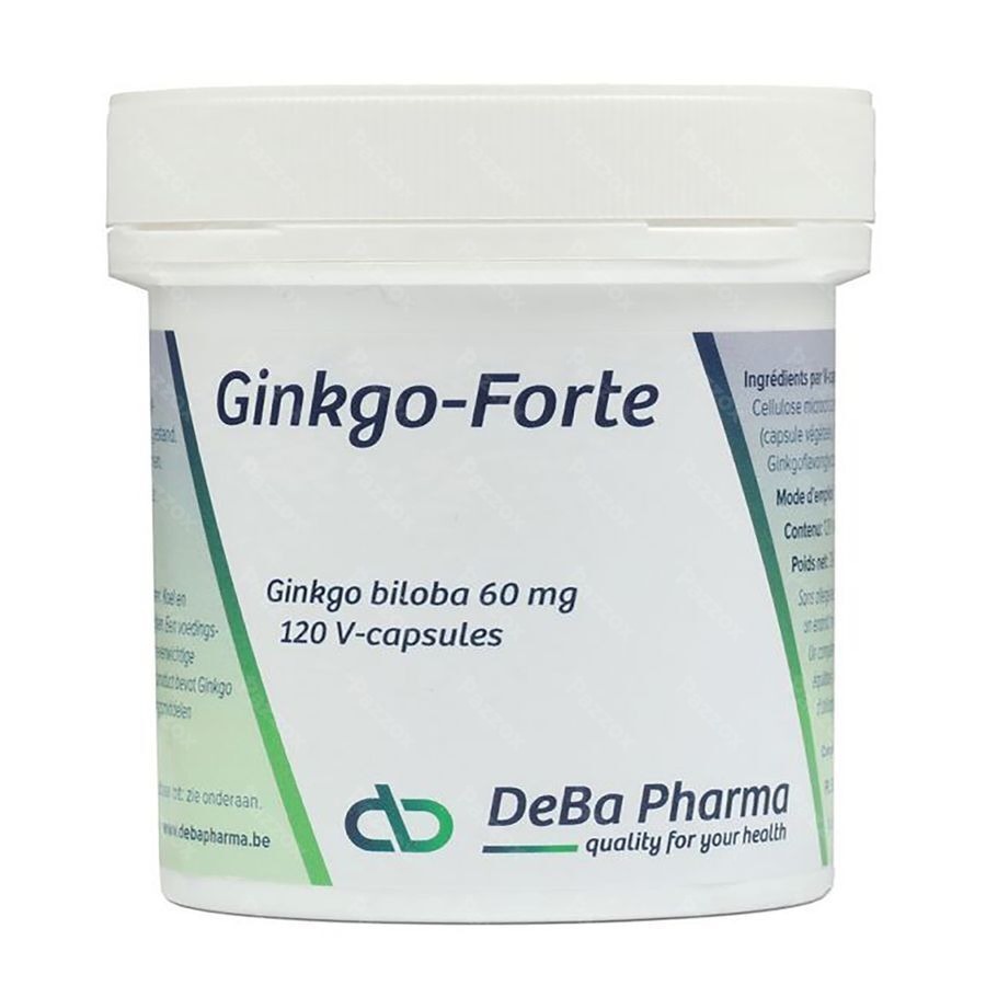 Deba Pharma Ginkgo Forte 120 Capsules