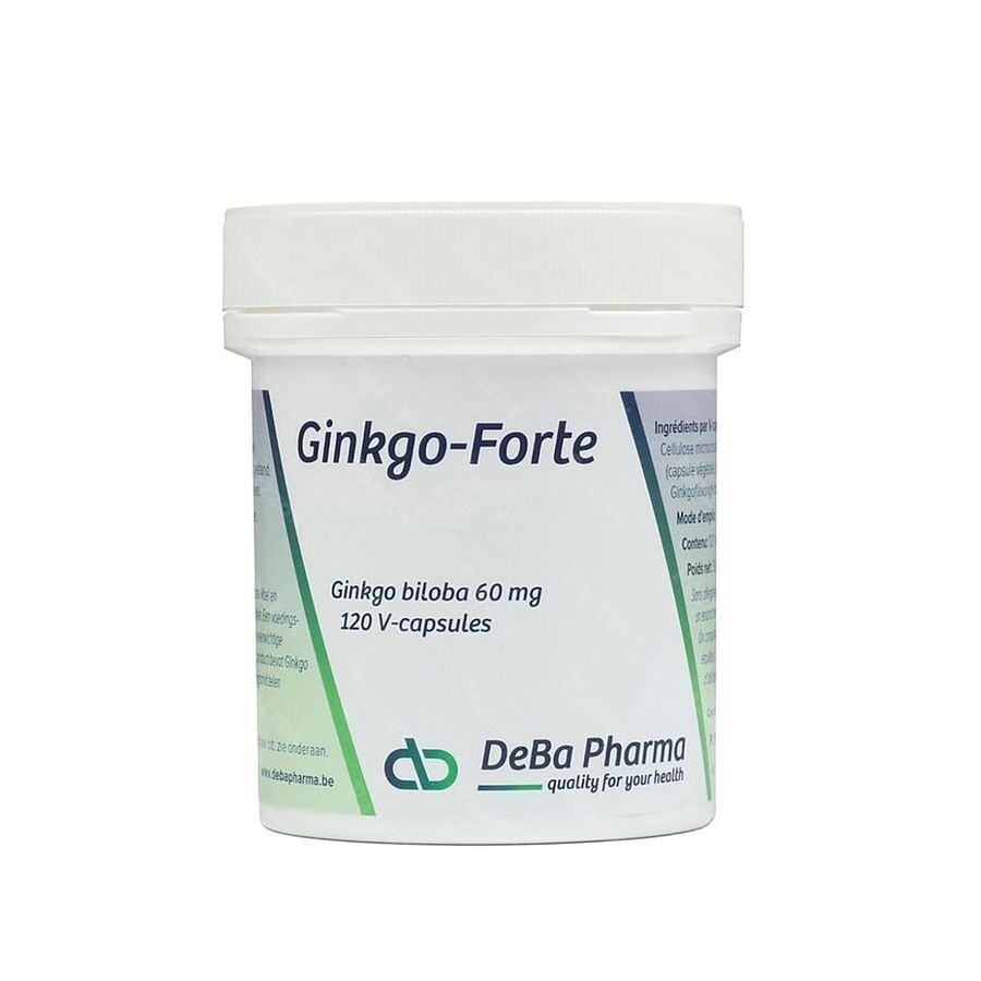 Deba Pharma Ginkgo Forte 120 Capsules