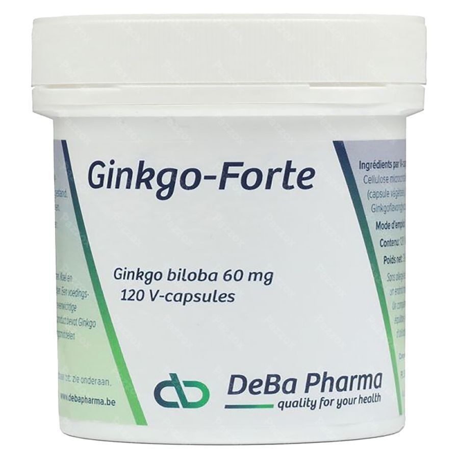 Deba Pharma Ginkgo Forte 120 Capsules