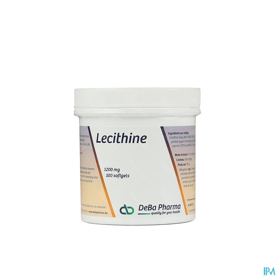 Deba Lecithine 100 Capsules