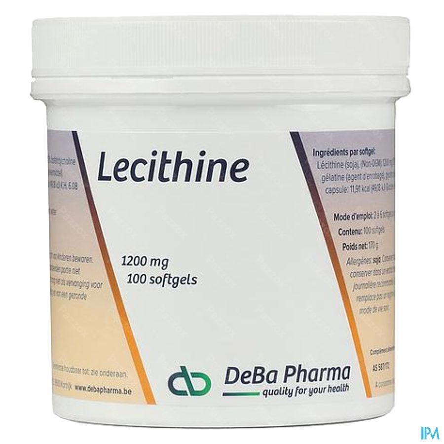 Deba Lecithine 100 Capsules