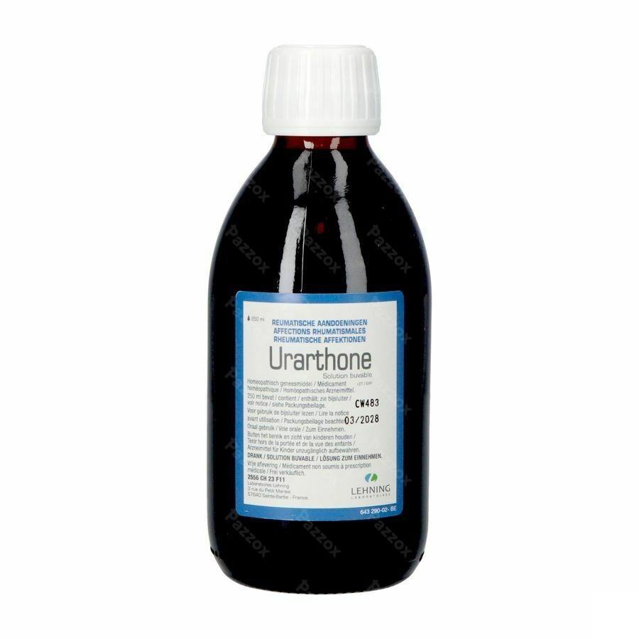 Lehning Urarthone Elixir 250ml